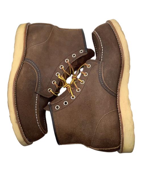 RED WING（レッドウィング）RED WING (レッドウィング) 6inch CLASSIC MOC TOE ブーツ ブラウン サイズ:28の古着・服飾アイテム