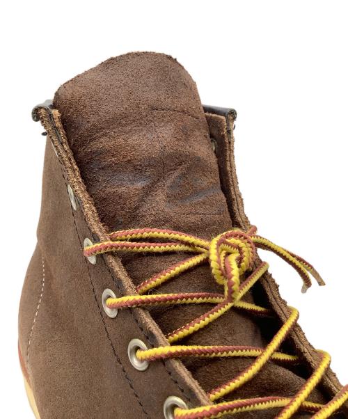 RED WING（レッドウィング）RED WING (レッドウィング) 6inch CLASSIC MOC TOE ブーツ ブラウン サイズ:28の古着・服飾アイテム