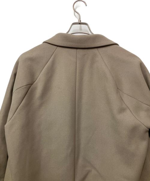 green label relaxing（グリーンレーベルリラクシング）green label relaxing (グリーンレーベルリラクシング) FAbRICA メルトン チェスター コート ベージュ サイズ:Mの古着・服飾アイテム