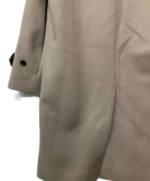 green label relaxing（グリーンレーベルリラクシング）green label relaxing (グリーンレーベルリラクシング) FAbRICA メルトン チェスター コート ベージュ サイズ:Mの古着・服飾アイテム