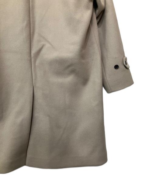 green label relaxing（グリーンレーベルリラクシング）green label relaxing (グリーンレーベルリラクシング) FAbRICA メルトン チェスター コート ベージュ サイズ:Mの古着・服飾アイテム