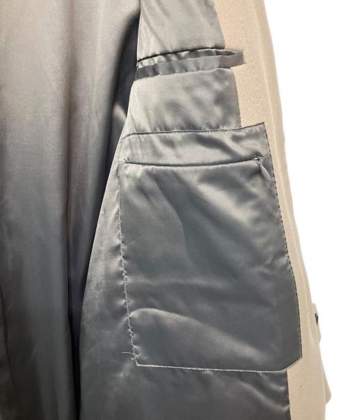 green label relaxing（グリーンレーベルリラクシング）green label relaxing (グリーンレーベルリラクシング) FAbRICA メルトン チェスター コート ベージュ サイズ:Mの古着・服飾アイテム