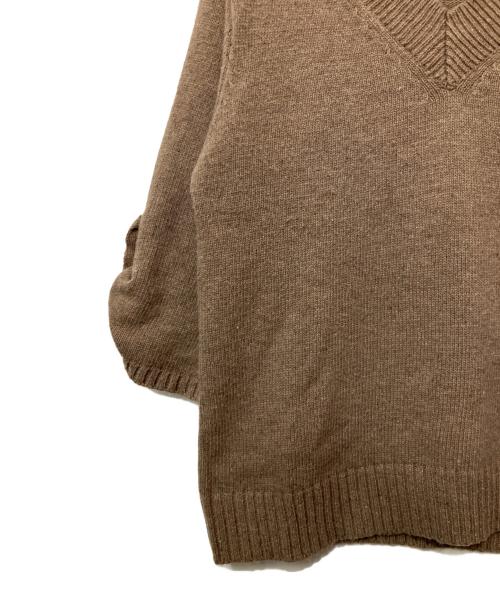 Vivienne Westwood（ヴィヴィアンウエストウッド）Vivienne Westwood (ヴィヴィアンウエストウッド) 厚手ニット ブラウン サイズ:不明の古着・服飾アイテム