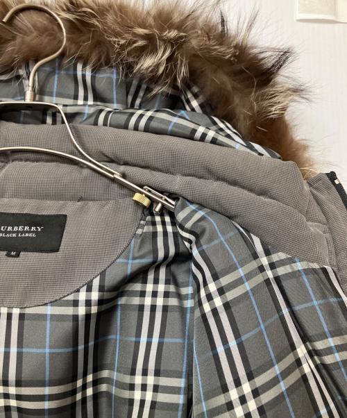 BURBERRY BLACK LABEL（バーバリーブラックレーベル）BURBERRY BLACK LABEL (バーバリーブラックレーベル) ダウンジャケット グレー サイズ:Mの古着・服飾アイテム