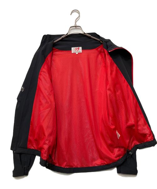 MASTER BUNNY EDITION（マスターバニーエディション）MASTER BUNNY EDITION (マスターバニーエディション) レインウェア レッド×ブラック サイズ:4の古着・服飾アイテム