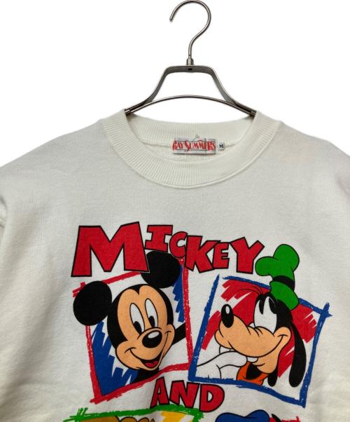 RAY SUMMERS（レイサマーズ）RAY SUMMERS (レイサマーズ) Disney (ディスニー) スウェット ホワイト サイズ:Mの古着・服飾アイテム