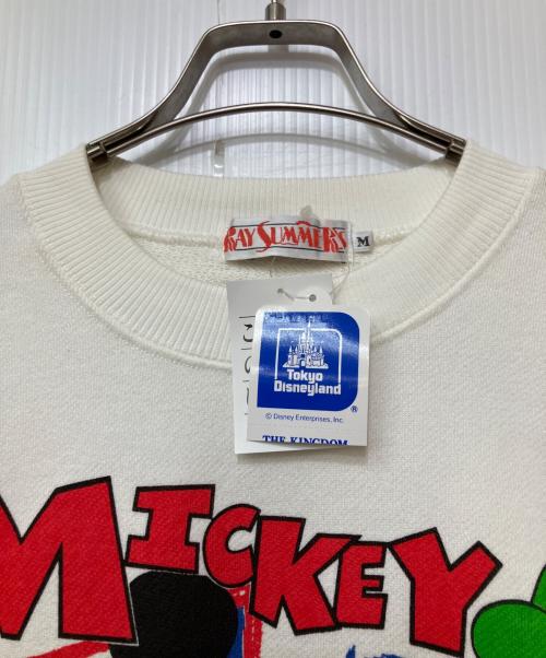 RAY SUMMERS（レイサマーズ）RAY SUMMERS (レイサマーズ) Disney (ディスニー) スウェット ホワイト サイズ:Mの古着・服飾アイテム