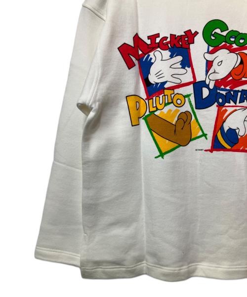 RAY SUMMERS（レイサマーズ）RAY SUMMERS (レイサマーズ) Disney (ディスニー) スウェット ホワイト サイズ:Mの古着・服飾アイテム