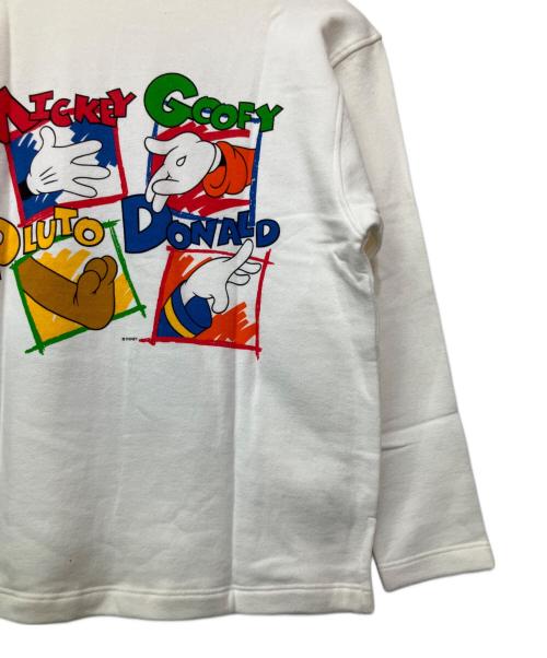 RAY SUMMERS（レイサマーズ）RAY SUMMERS (レイサマーズ) Disney (ディスニー) スウェット ホワイト サイズ:Mの古着・服飾アイテム