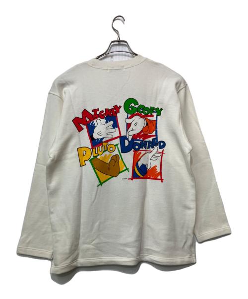 RAY SUMMERS（レイサマーズ）RAY SUMMERS (レイサマーズ) Disney (ディスニー) スウェット ホワイト サイズ:Lの古着・服飾アイテム