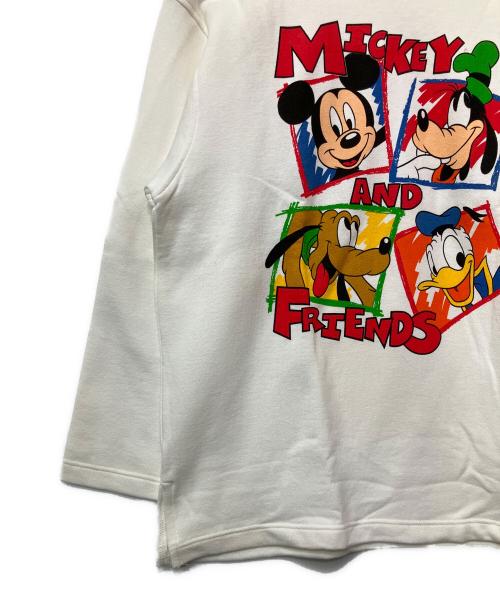 RAY SUMMERS（レイサマーズ）RAY SUMMERS (レイサマーズ) Disney (ディスニー) スウェット ホワイト サイズ:Lの古着・服飾アイテム