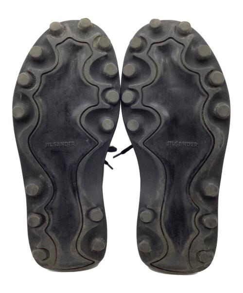 JIL SANDER（ジルサンダー）JIL SANDER (ジルサンダー) チャンキー トゥキャップ スニーカー ブラック サイズ:42の古着・服飾アイテム