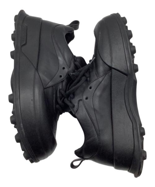 JIL SANDER（ジルサンダー）JIL SANDER (ジルサンダー) チャンキー トゥキャップ スニーカー ブラック サイズ:42の古着・服飾アイテム