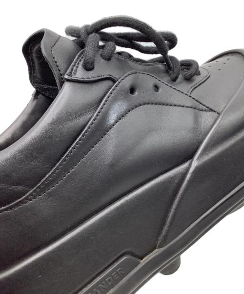 JIL SANDER（ジルサンダー）JIL SANDER (ジルサンダー) チャンキー トゥキャップ スニーカー ブラック サイズ:42の古着・服飾アイテム