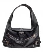 NOT KNOWINGノットノーイング）の古着「ワンショルダーバッグ」｜ブラック