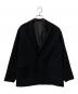 STUDIOUS（ステュディオス）の古着「モナミカダブルブレストジャケット」｜ブラック
