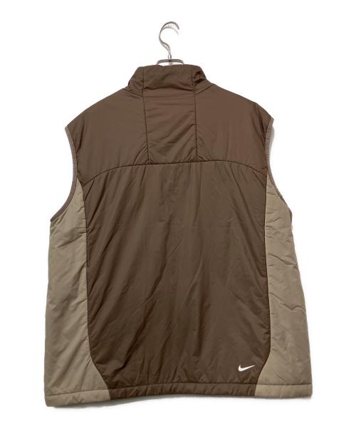 NIKE ACG（ナイキエーシージー）NIKE ACG (ナイキエーシージー) 中綿ベスト ブラウン サイズ:XLの古着・服飾アイテム