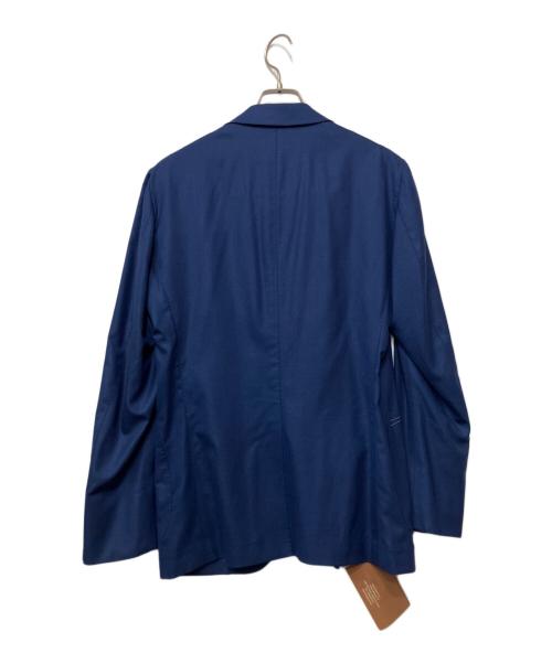 TOMORROW LAND（トゥモローランド）TOMORROW LAND (トゥモローランド) テーラードジャケット ブルー サイズ:46 未使用品の古着・服飾アイテム