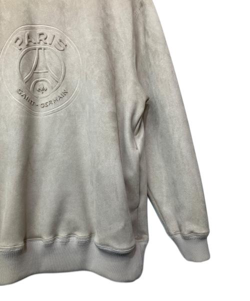 Paris Saint-Germain（パリサンジェルマン）PARIS SAINT-GERMAIN (パリサンジェルマン) ライトスウェットパーカー ベージュ サイズ:Lの古着・服飾アイテム
