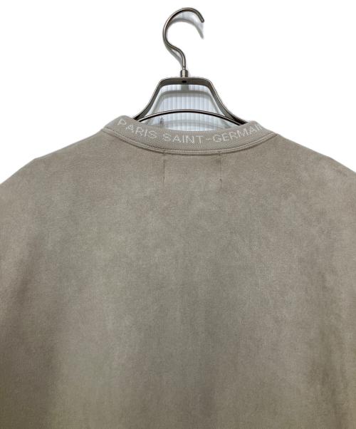 Paris Saint-Germain（パリサンジェルマン）PARIS SAINT-GERMAIN (パリサンジェルマン) ライトスウェットパーカー ベージュ サイズ:Lの古着・服飾アイテム