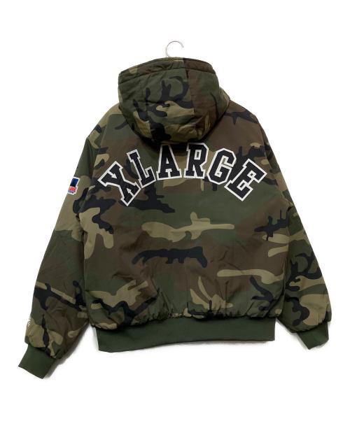 X-LARGE（エクストララージ）X-LARGE (エクストララージ) 中綿ジャケット カーキ サイズ:Lの古着・服飾アイテム