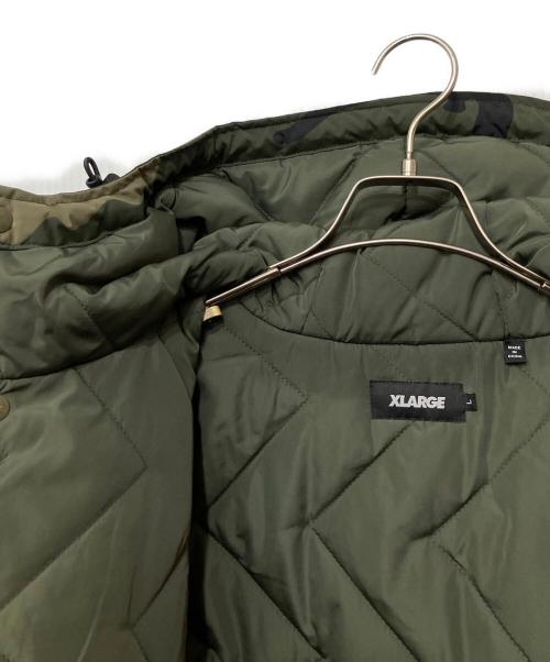 X-LARGE（エクストララージ）X-LARGE (エクストララージ) 中綿ジャケット カーキ サイズ:Lの古着・服飾アイテム