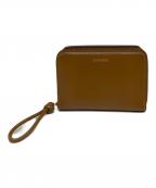 JIL SANDERジルサンダー）の古着「POCKET ZIP AROUND WALLET GIRO　ラウンドジップウォレット」｜ブラウン