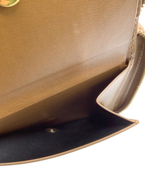 JIL SANDER（ジルサンダー）JIL SANDER (ジルサンダー) POCKET ZIP AROUND WALLET GIRO　ラウンドジップウォレット ブラウンの古着・服飾アイテム