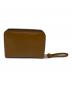 JIL SANDER (ジルサンダー) POCKET ZIP AROUND WALLET GIRO　ラウンドジップウォレット ブラウン：20000円