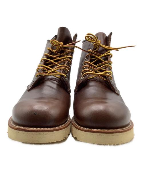 RED WING（レッドウィング）RED WING (レッドウィング) アイリッシュセーター プレーン トゥ ブーツ ブラウン サイズ:US　8　1/2の古着・服飾アイテム