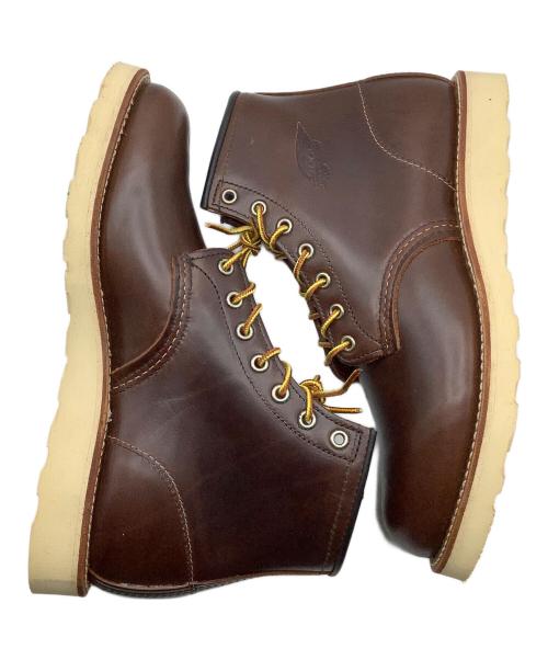 RED WING（レッドウィング）RED WING (レッドウィング) アイリッシュセーター プレーン トゥ ブーツ ブラウン サイズ:US　8　1/2の古着・服飾アイテム