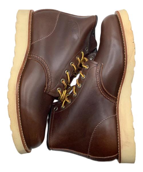RED WING（レッドウィング）RED WING (レッドウィング) アイリッシュセーター プレーン トゥ ブーツ ブラウン サイズ:US　8　1/2の古着・服飾アイテム