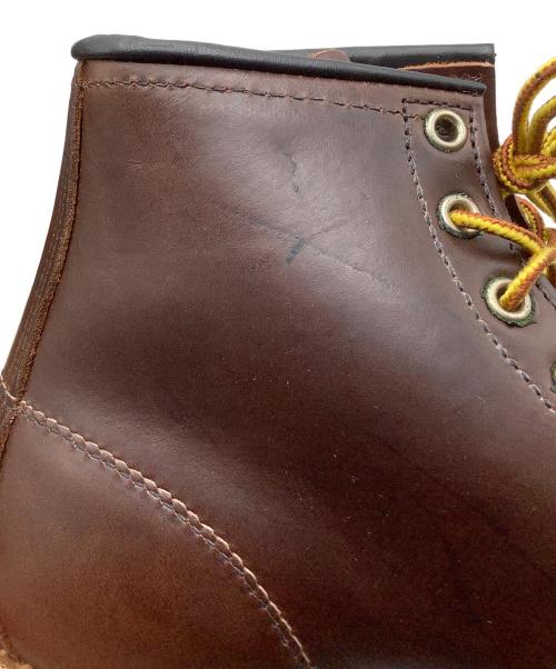 RED WING（レッドウィング）RED WING (レッドウィング) アイリッシュセーター プレーン トゥ ブーツ ブラウン サイズ:US　8　1/2の古着・服飾アイテム