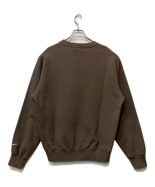 NIKE（ナイキ）NIKE (ナイキ) クルーネックスウェット ブラウン サイズ:XSの古着・服飾アイテム