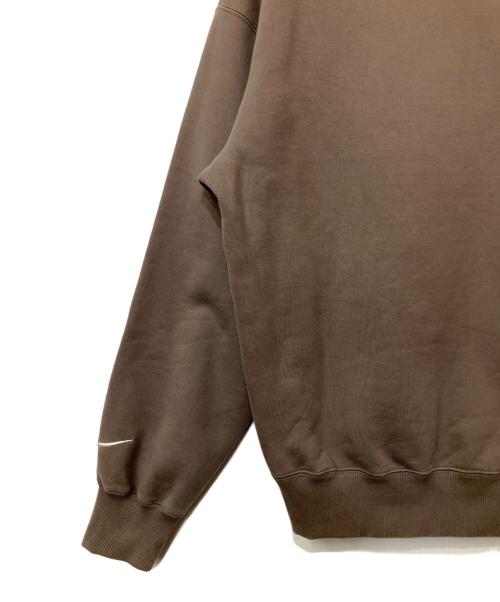 NIKE（ナイキ）NIKE (ナイキ) クルーネックスウェット ブラウン サイズ:XSの古着・服飾アイテム
