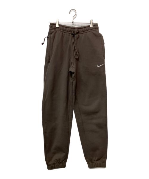 NIKE（ナイキ）NIKE (ナイキ) スウェットパンツ ブラウン サイズ:XSの古着・服飾アイテム