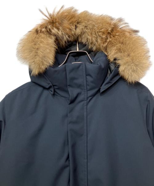 QUARTZ（クオーツ）QUARTZ (クオーツ) ダウンコート ネイビー サイズ:Mの古着・服飾アイテム