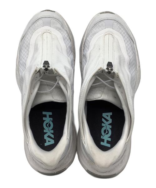 HOKA（ホカ）HOKA (ホカ) CLIFTON 10 WIDE　スニーカー ホワイト サイズ:27.5の古着・服飾アイテム