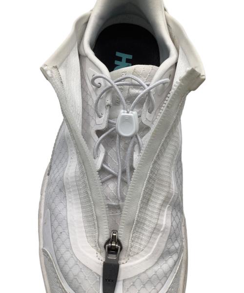 HOKA（ホカ）HOKA (ホカ) CLIFTON 10 WIDE　スニーカー ホワイト サイズ:27.5の古着・服飾アイテム