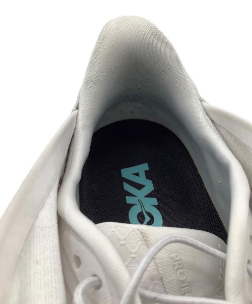 HOKA（ホカ）HOKA (ホカ) CLIFTON 10 WIDE　スニーカー ホワイト サイズ:27.5の古着・服飾アイテム