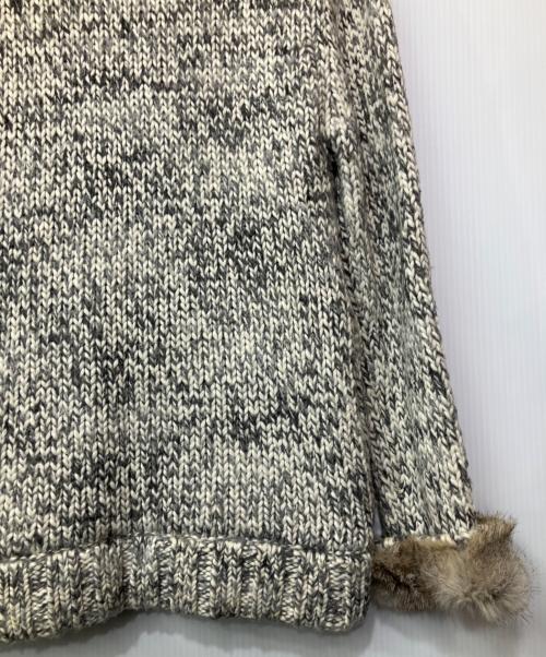 BURBERRY BLACK LABEL（バーバリーブラックレーベル）BURBERRY BLACK LABEL (バーバリーブラックレーベル) ジップニットジャケット グレー サイズ:2の古着・服飾アイテム