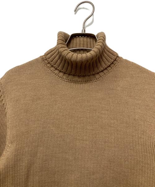 Zanone（ザノーネ）Zanone (ザノーネ) 厚手ニット ブラウン サイズ:46の古着・服飾アイテム