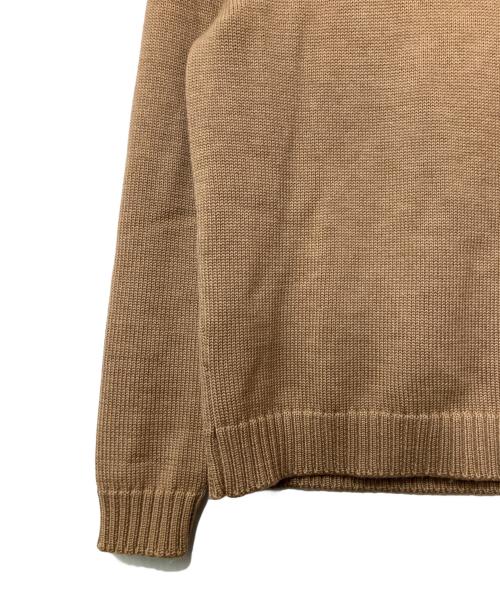 Zanone（ザノーネ）Zanone (ザノーネ) 厚手ニット ブラウン サイズ:46の古着・服飾アイテム