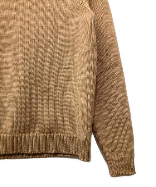 Zanone（ザノーネ）Zanone (ザノーネ) 厚手ニット ブラウン サイズ:46の古着・服飾アイテム