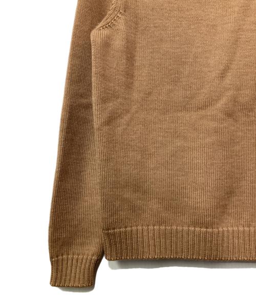 Zanone（ザノーネ）Zanone (ザノーネ) 厚手ニット ブラウン サイズ:46の古着・服飾アイテム