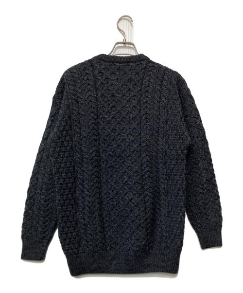 aran（アラン）aran (アラン) 厚手ニット グレー サイズ:FREEの古着・服飾アイテム