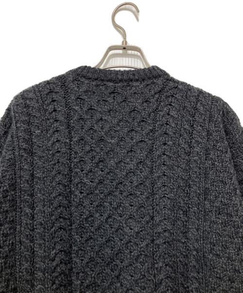aran（アラン）aran (アラン) 厚手ニット グレー サイズ:FREEの古着・服飾アイテム