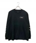 JORDAN×UINIONジョーダン×ユニオン）の古着「長袖カットソー」｜ブラック