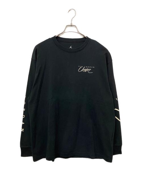JORDAN（ジョーダン）JORDAN (ジョーダン) UINION (ユニオン) 長袖カットソー ブラック サイズ:XLの古着・服飾アイテム