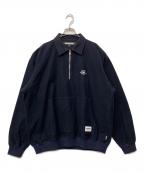 NEIGHBORHOODネイバーフッド）の古着「HALF ZIP PULLOVER SHIRT」｜ネイビー
